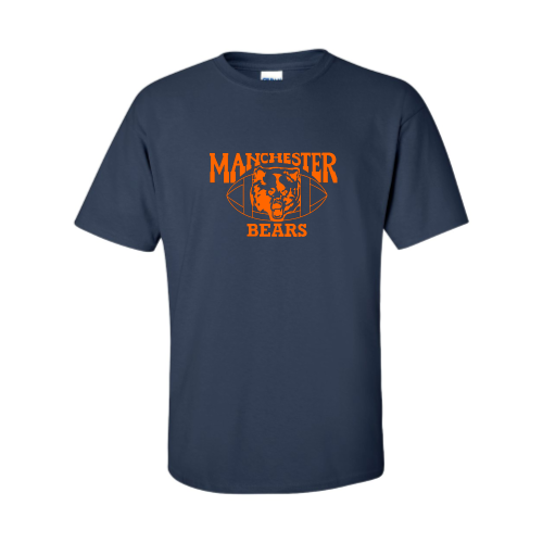 Manchester Bears Football -  Adult Short Sleeve Cotton Tee