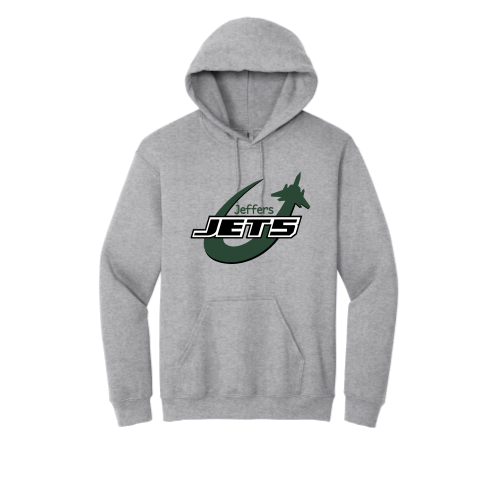 Jeffers HS -  Adult Pullover Hood Sweatshirt