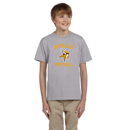 Load image into Gallery viewer, Mills HS - Youth Short Sleeve Cotton Tee
