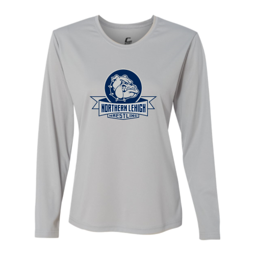 Load image into Gallery viewer, Northern Lehigh Wrestling Bulldog - Youth LS Performance Tee
