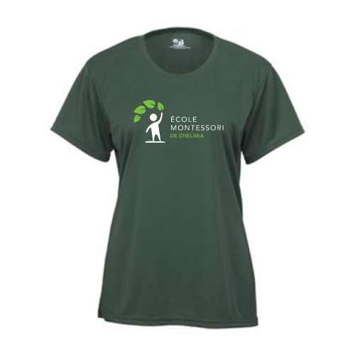 Load image into Gallery viewer, Ecole Montessori - Ladies B-Core SS Performance Tee

