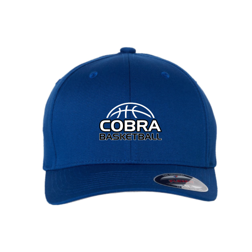 Creekside Cobra Basketball Royal - Cotton Blend Fitted Cap