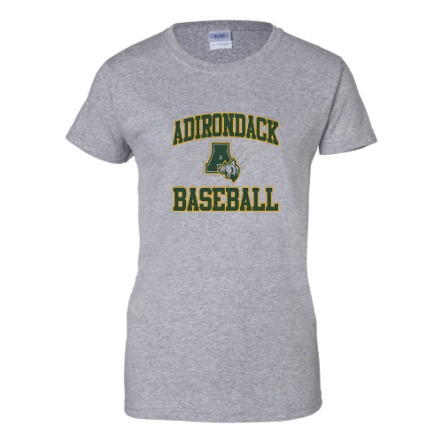 Load image into Gallery viewer, Adirondack Baseball - Ladies Short Sleeve Cotton Tee
