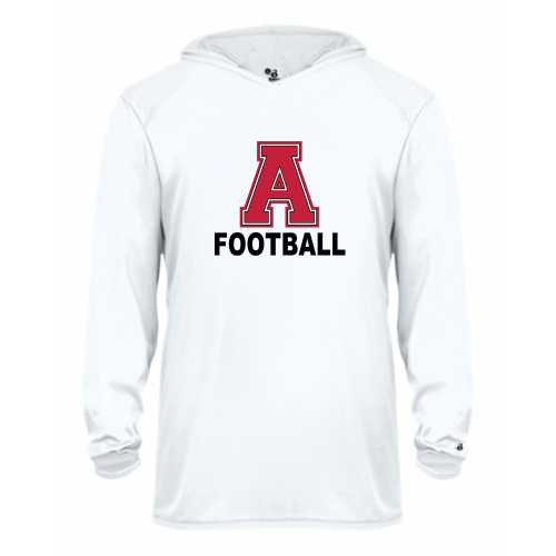 Load image into Gallery viewer, Arcadia High School - Youth LS Performance Tee with Hood
