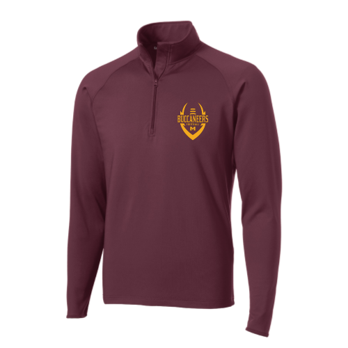 Milford Buccaneers - Sport Wicking 1-4 Zip Pullover