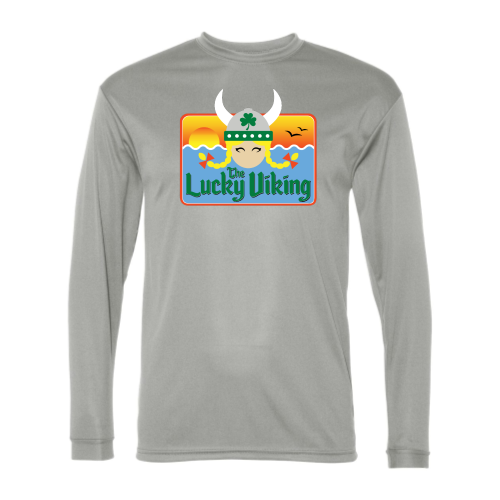 The Lucky Viking -  Adult LS Performance Tee