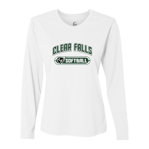 Clear Falls - Softball - Youth LS Performance Tee