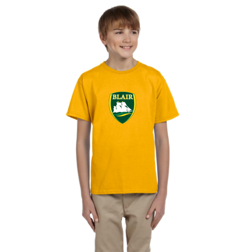 Load image into Gallery viewer, Blair Middle School - Youth Short Sleeve Cotton Tee
