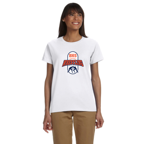 Beech HS - Wrestling - Ladies Short Sleeve Cotton Tee