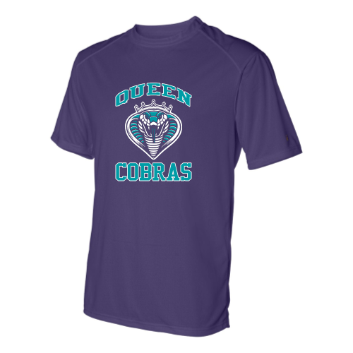 Load image into Gallery viewer, Queen Cobras - Adult B-Core SS Performance Tee
