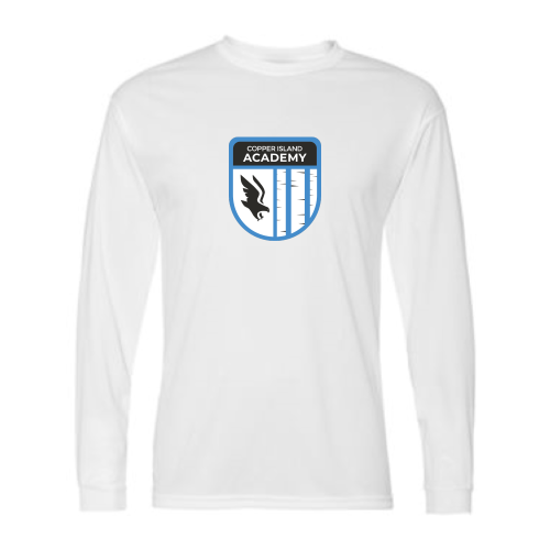Copper Island Academy - Adult LS Performance Tee