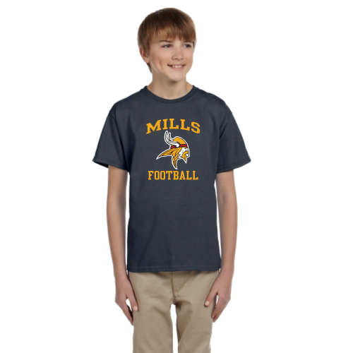 Load image into Gallery viewer, Mills HS - Youth Short Sleeve Cotton Tee
