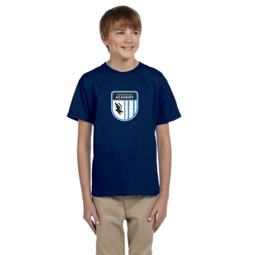 Load image into Gallery viewer, Copper Island Academy - Youth Short Sleeve Cotton Tee
