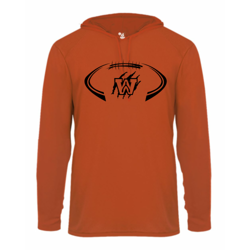 Young Tigers - Adult LS Performance Tee with Hood