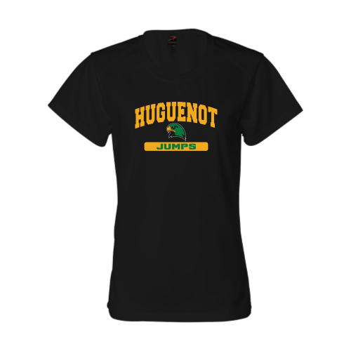 Huguenot Track and Field Jumps - Ladies B-Core SS Performance Tee