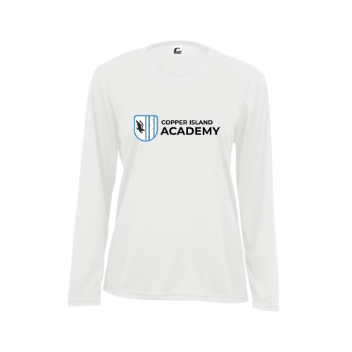 Load image into Gallery viewer, Copper Island - Ladies LS Performance Tee

