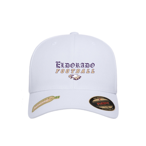 Eldorado - White - Cotton Blend Fitted Cap