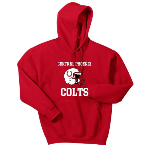 Load image into Gallery viewer, Central Phoenix Colts YFB - Adult Pullover Hood Sweatshirt
