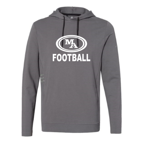 MA Football -  Adidas Lightweight Hooded Sweatshirt