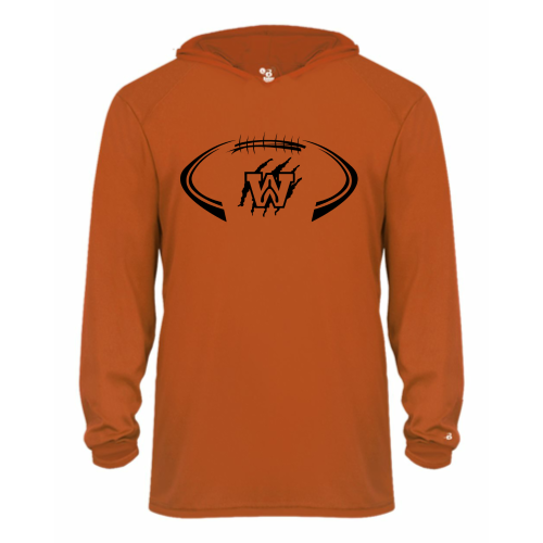 Young Tigers - Youth LS Performance Tee with Hood
