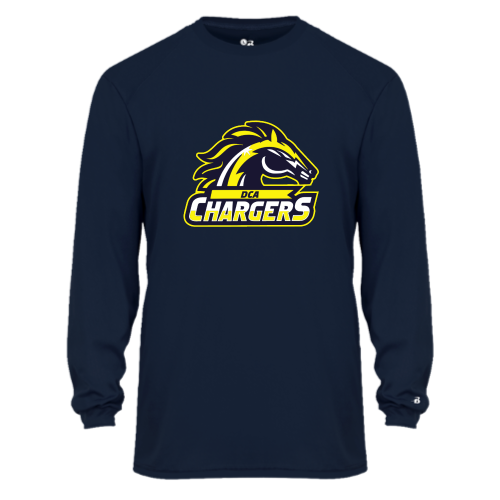 Load image into Gallery viewer, DCA Chargers - Youth LS Performance Tee
