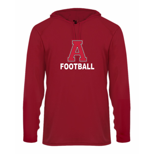 Load image into Gallery viewer, Arcadia High School - Youth LS Performance Tee with Hood
