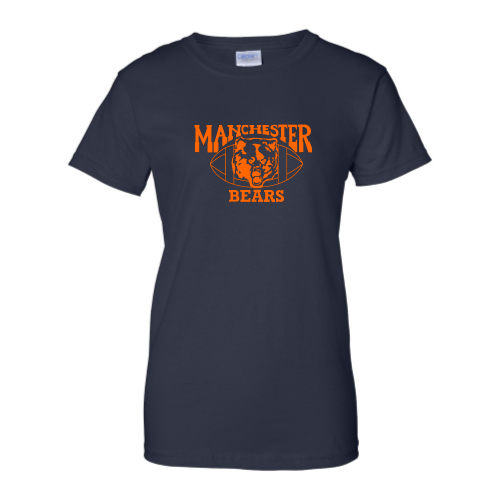 Load image into Gallery viewer, Manchester Bears Football -  Ladies Short Sleeve Cotton Tee
