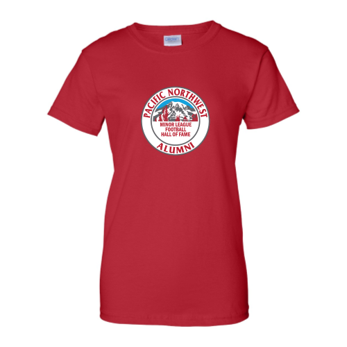 Load image into Gallery viewer, Pacific NW Football - Ladies Short Sleeve Cotton Tee
