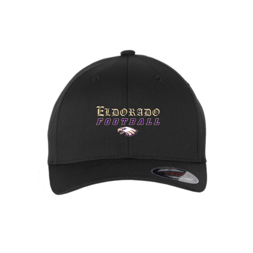 Eldorado - Black - Cotton Blend Fitted Cap