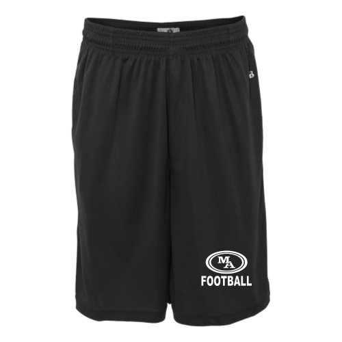 Load image into Gallery viewer, MA Football -  B-Core Adult 10 Performance Short
