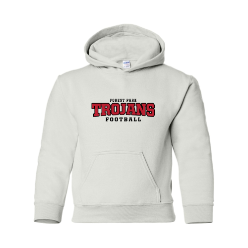 Load image into Gallery viewer, Forest Park Trojans - Youth Pullover Hood Sweatshirt
