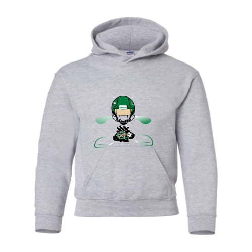 Lansdale Cannoneers FB - Youth Pullover Hood Sweatshirt