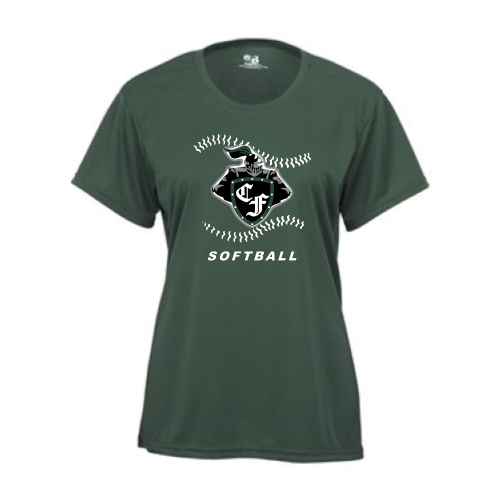 Clear Falls HS - Softball - Ladies B-Core SS Performance Tee