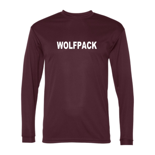 Load image into Gallery viewer, Lincoln Wolfpack - Adult LS Performance Tee
