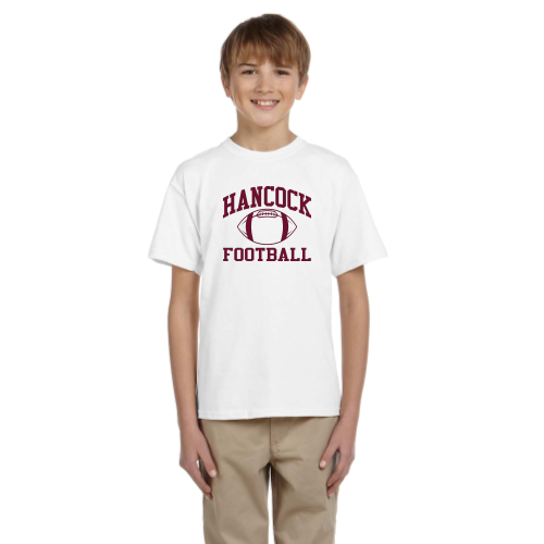 Load image into Gallery viewer, Hancock HS -  Youth Short Sleeve Cotton Tee
