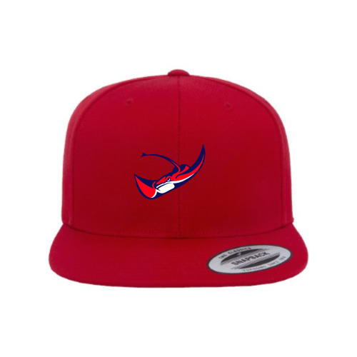 Load image into Gallery viewer, Cross Schools - Premium Flat Bill Snapback
