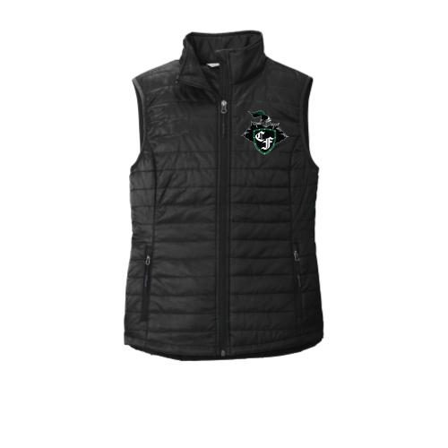 Clear Falls High School - Ladies Packable Puffy Vest