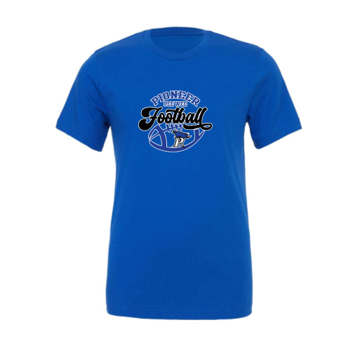 Cros-Lex Football -  Canvas Adult Short Sleeve Cotton Tee