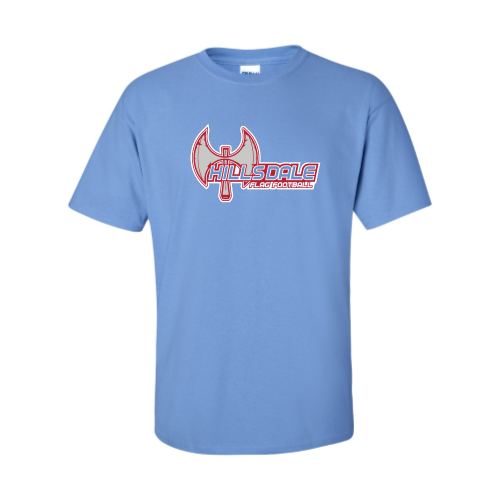 Hillsdale Football - Adult Short Sleeve Cotton Tee