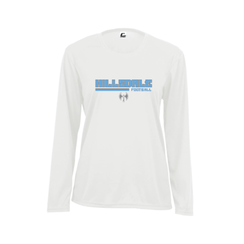 Load image into Gallery viewer, Hillsdale High -  Ladies LS Performance Tee
