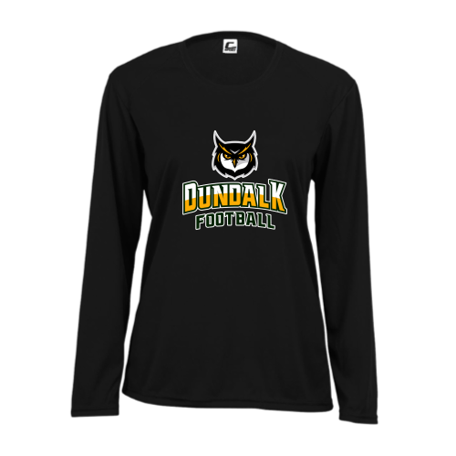 Load image into Gallery viewer, Dundalk High School - Ladies LS Performance Tee
