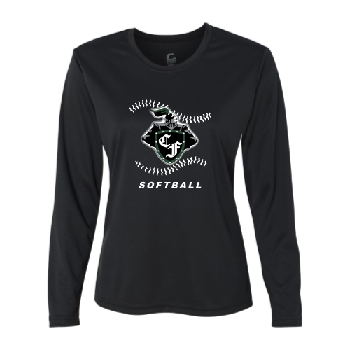 Load image into Gallery viewer, Clear Falls HS - Softball - Youth LS Performance Tee
