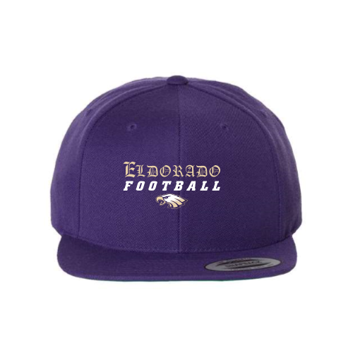 Eldorado - Purple - Premium Flat Bill Snapback