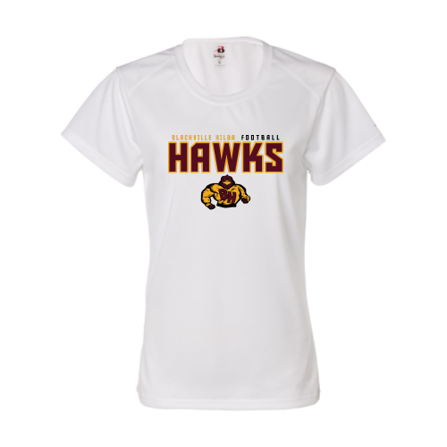 Load image into Gallery viewer, Blackville Hilda Football - Ladies B-Core SS Performance Tee
