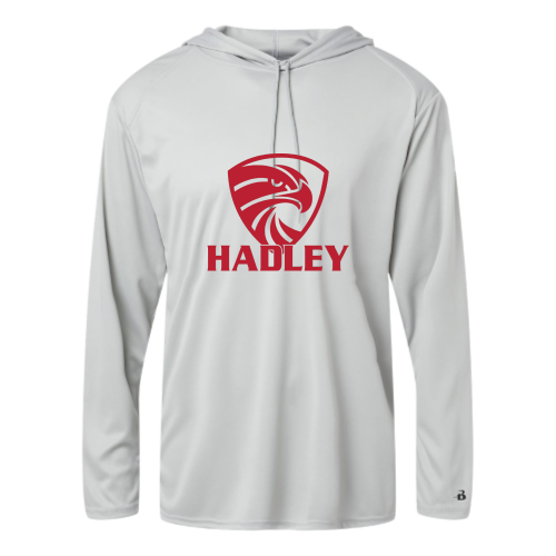 Load image into Gallery viewer, HADLEY - Adult LS Performance Tee with Hood
