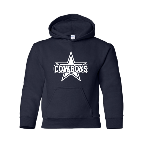 TV Cowboys - Youth Pullover Hood Sweatshirt