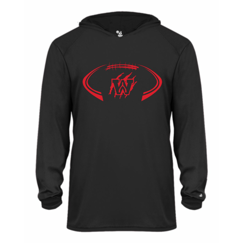 Young Tigers - Youth LS Performance Tee with Hood
