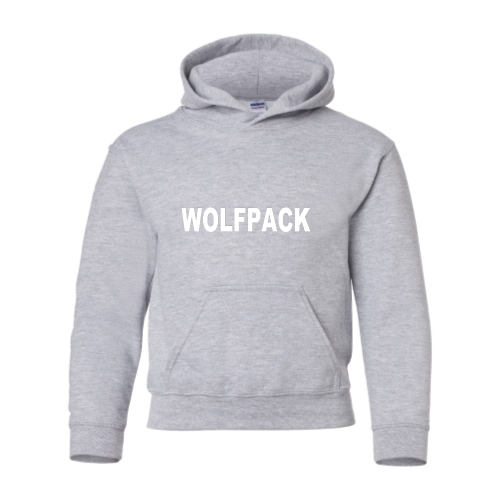 Load image into Gallery viewer, Lincoln Wolfpack - Youth Pullover Hood Sweatshirt
