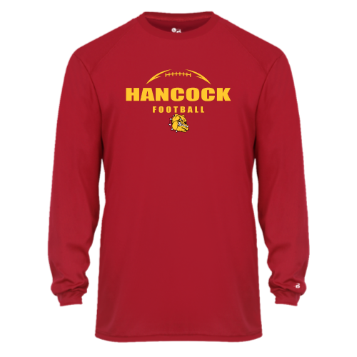 Hancock Football - Youth LS Performance Tee