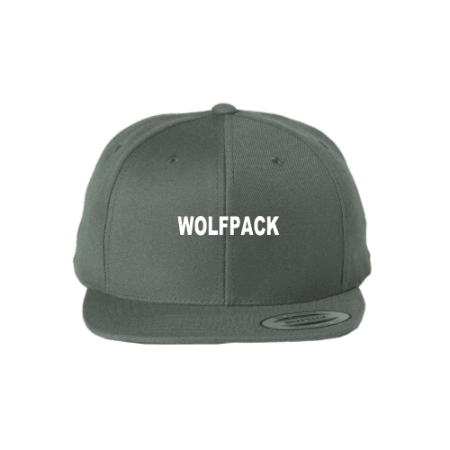 Load image into Gallery viewer, Lincoln Wolfpack - Premium Flat Bill Snapback
